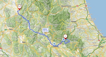 008 Antrodoco, L'Aquila, Campo Imperatore, Lago del Salto, Capradosso
